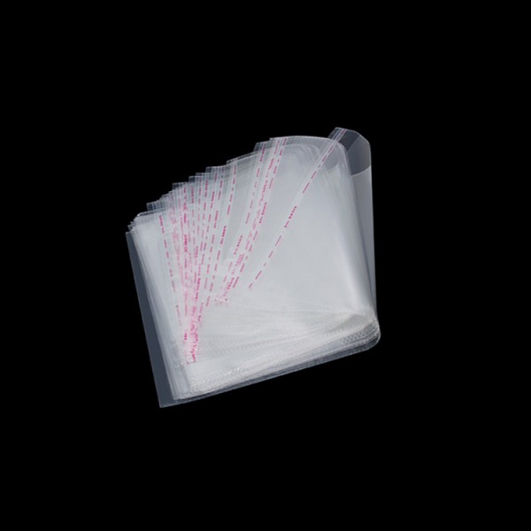 Wholesale Alibaba Transparent Heat Seal Flat Poly Food Plastic Packaging Bag